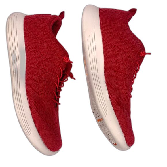 Woolloomooloo Sneakers Tennis Shoes Belmont Merino Wool‎ Red Fits sizes 9.5-10 - Picture 4 of 11